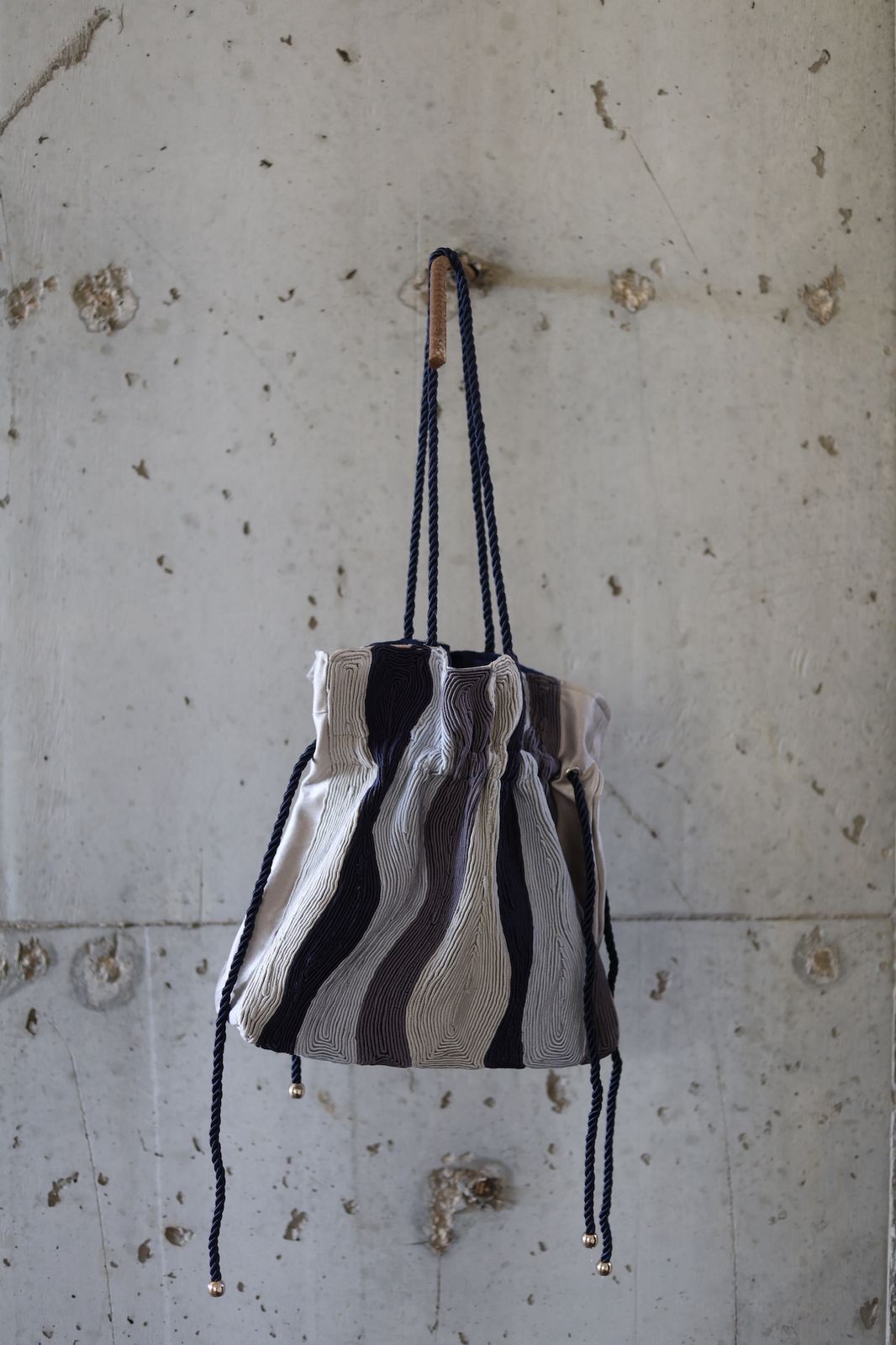 Fully Embroidered Pouch Bag