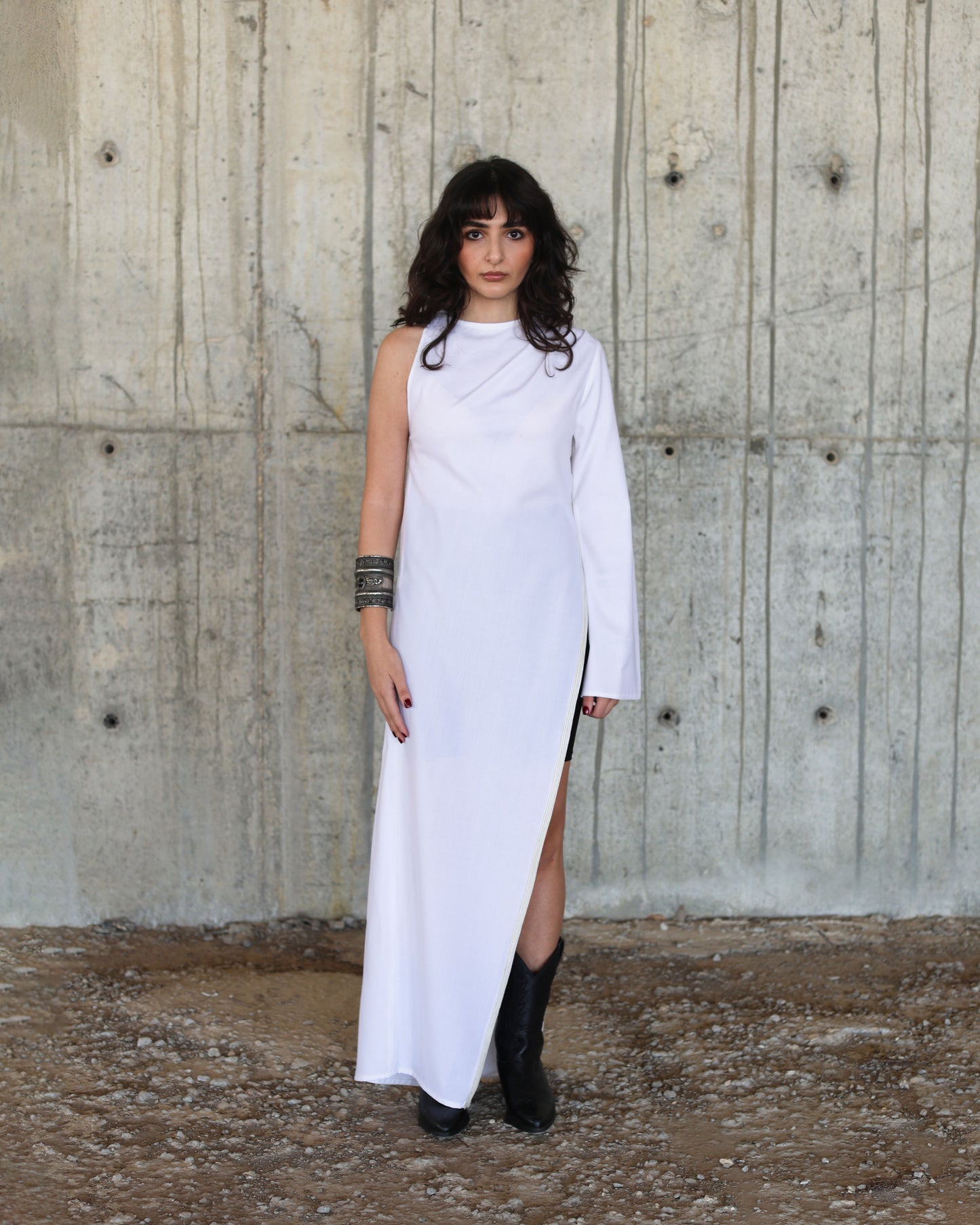 The Rooted Asymmetry Blouse