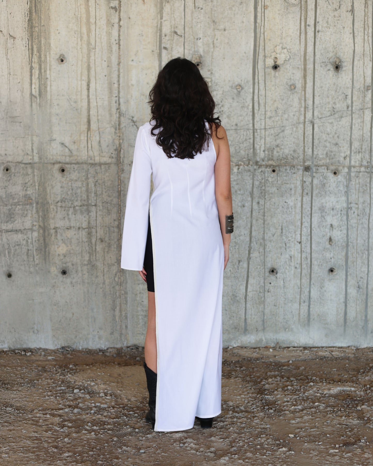 The Rooted Asymmetry Blouse
